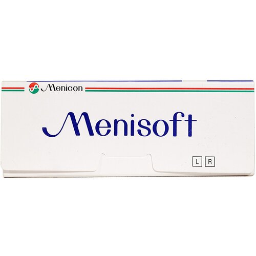 ������ ������ ���������� ����� Menicon Menisoft, 3 ��., R 8,6, D -4, ����������, 1 ��. ����