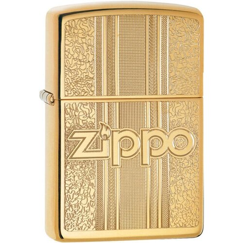 ������ ������ ��������� Zippo 29677 ���������� Pattern Design High Polish Brass ����