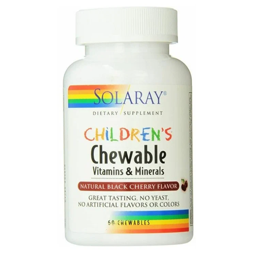 ������ ������ �������� Solaray Children's Vitamin & Minerals, 150 �, 250 ��, 60 ��. ����