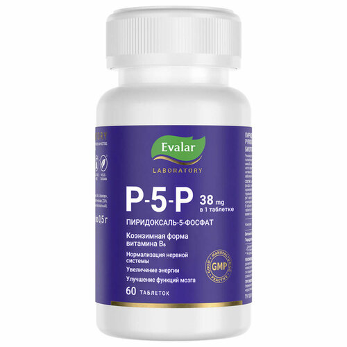 ������ ������ P-5-P �����������-5-������, 60 �������� � �������, Evalar Laboratory ����