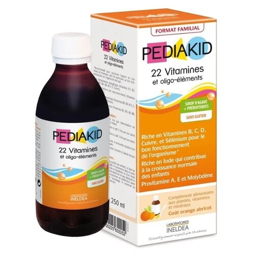 ������ ������ PEDIAKID 22 Vitamins and Oligo-elements ��., 250 ��, 250 �, ������� ����