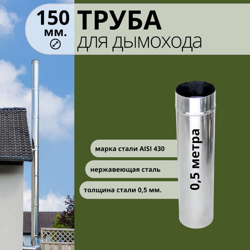 ������ ������ ����� ��� �������� 0,5 �����, ������� 150 ��, ���������� AISI 430, 0,5 ��. ����