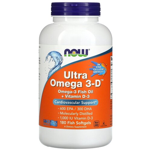 ������ ������ ������� NOW Ultra Omega 3-D 600/300, 480 �, 1200 ��, 180 ��. ����