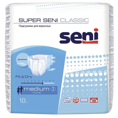 ������ ������ ���������� ��� �������� SUPER SENI CLASSIC MEDIUM (������ 75-110 ��), 10 ��. ����