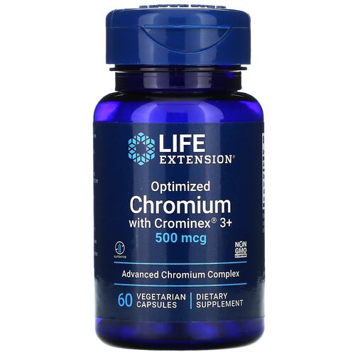 ������ ������ ������� Life Extension Optimized Chromium with Crominex 3+, 50 �, 500 ���, 60 ��. ����