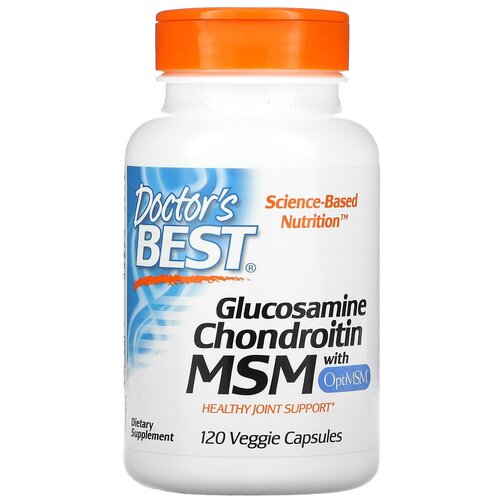 ������ ������ ������� Doctor's Best Glucosamine, Chondroitin with MSM OptiMSM, 170 �, 120 ��. ����