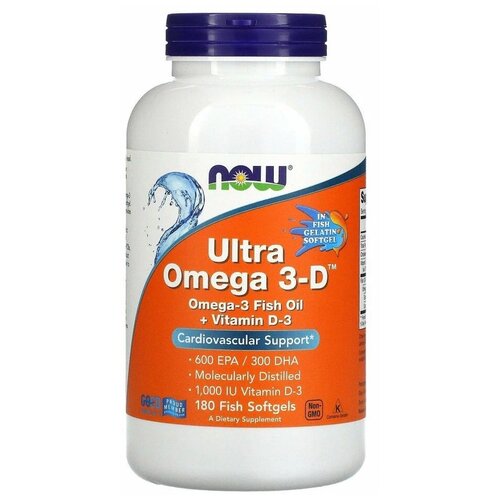 ������ ������ ������� NOW Ultra Omega 3-D, 250 �, 180 ��. ����