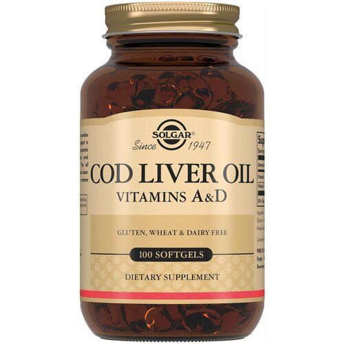 ������ ������ Cod Liver Oil (Vitamin A & D) ����., 150 ��, 189 �, 100 ��., ���� ����