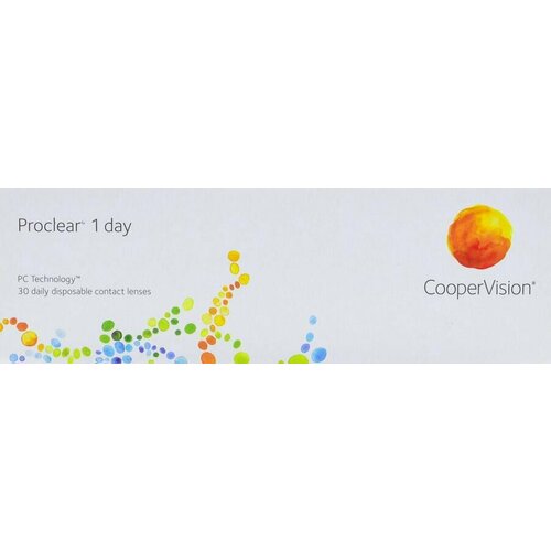 ������ ������ ����������� ���������� ����� CooperVision Proclear 1 Day, 30 ��., R 8,7, D -5,5, 1 ��. ����