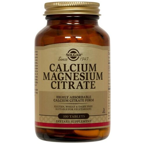 ������ ������ Solgar Calcium Magnesium Citrate ���., 100 ��. ����