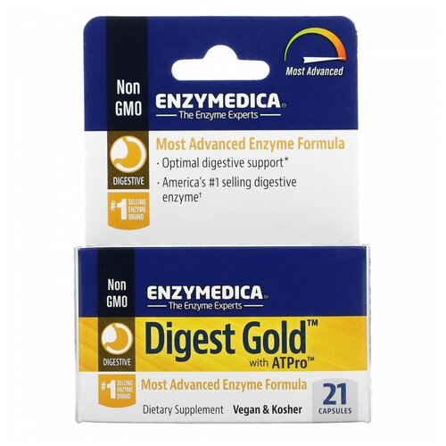 ������ ������ Enzymedica, Digest Gold � ATPro, ������� � ���������������� ����������, 21 ������� ����