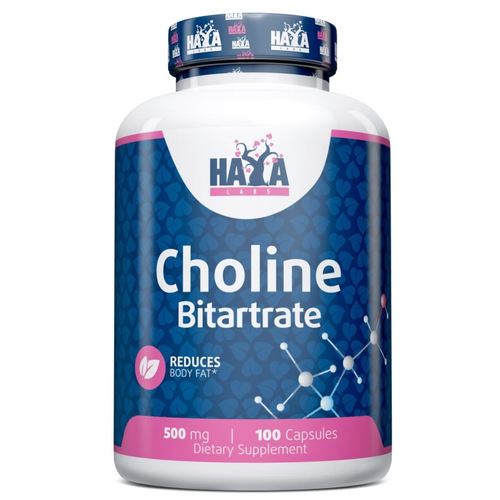 ������ ������ Haya Labs Choline Bitartate 500 �� (����� ��������) 100 ������ (Haya Labs) ����