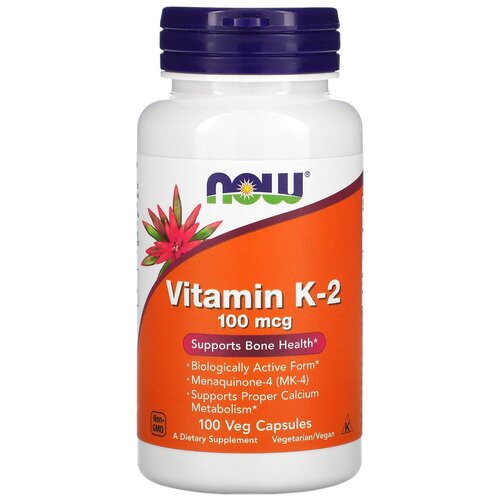 ������ ������ ������� NOW Vitamin K-2, 70 �, 100 ���, 100 ��. ����