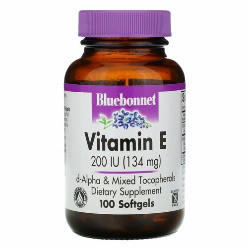 ������ ������ Bluebonnet Nutrition Vitamin E (������� E) 200 �� 100 ������ ����