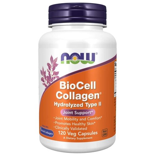 ������ ������ BioCell Collagen Hydrolyzed Type II, ����., 120 ��., �����������, 1 ��. ����
