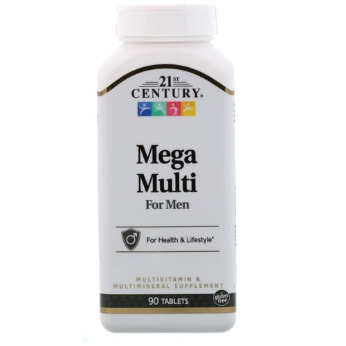 ������ ������ �������� 21st Century Mega Multi for Men, 90 ��. ����