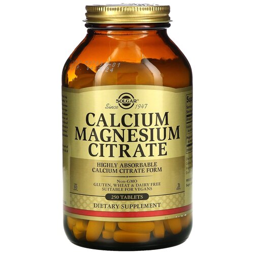 ������ ������ Solgar Calcium Magnesium Citrate ���., 1140 �, 250 ��. ����