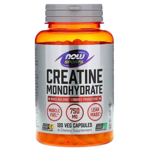 ������ ������ ������� NOW Creatine Monohydrate, 190 �, 750 ��, 120 ��. ����