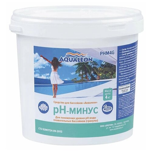 ������ ������ ������� ��� ������� AQUALEON p�-�����, 4 � ����