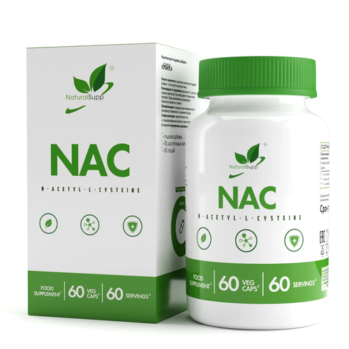 ������ ������ NaturalSupp NAC, 100 �, 60 ��. ����