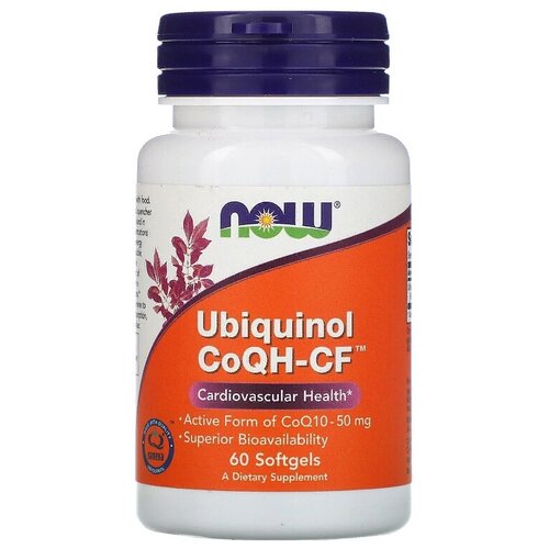 ������ ������ ������� NOW Ubiquinol CoQH-CF, 50 �, 60 ��. ����