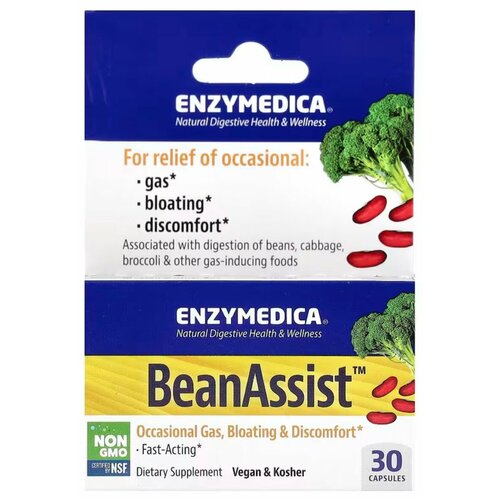 ������ ������ Enzymedica, BeanAssist �, 30 ������ ����