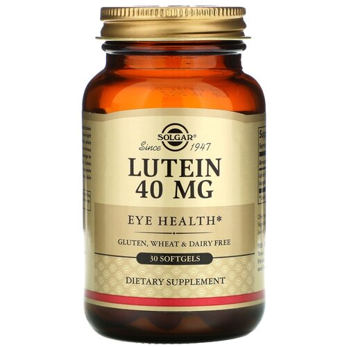 ������ ������ ������� SOLGAR Lutein 40 ��, 160 �, 40 ��, 30 ��. ����
