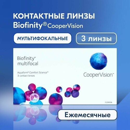 ������ ������ ���������� ����� CooperVision Biofinity Multifocal, 3 ��., R 8,6, D +1,5, ADD: +1.50 D, 1 ��. ����