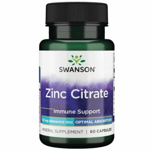 ������ ������ Swanson Zinc Citrate Immune Support 50 mg (������ �����) 60 ������ (Swanson) ����