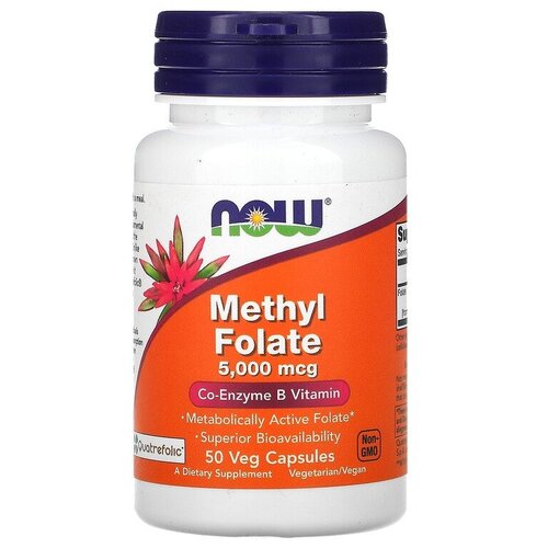 ������ ������ ������� NOW Methyl Folate 5000 ���, 50 �, 5000 ���, 50 ��. ����