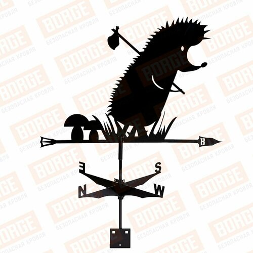 ������ ������ ������ BORGE ���� � ������, 700�500��, ������ ( RAL 9005) ����