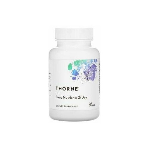 ������ ������ Thorne Research Basic Nutrients 2/Day (������� ����������� �������� ��� ������ 2 ������ � ����) 60 ������ ����