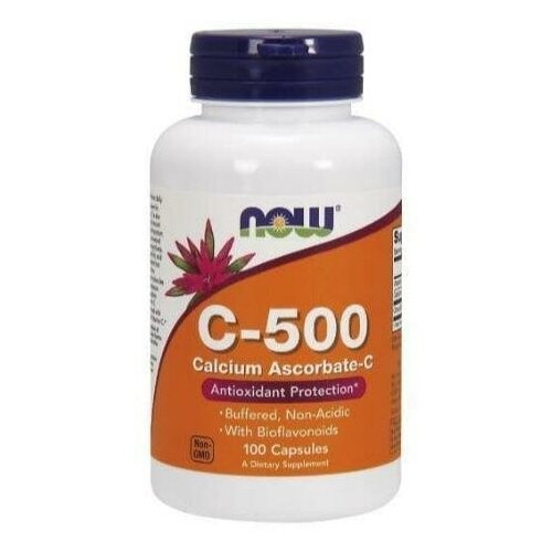 ������ ������ NOW C-500 Calcium Ascorbate 100 vcaps ����