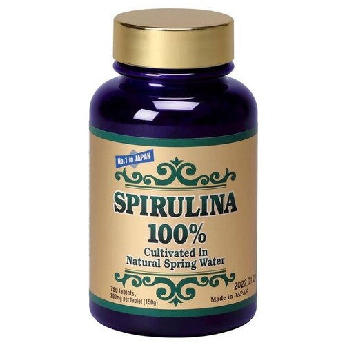 ������ ������ Spirulina 100% ���., 0.2 �, 750 ��., 1 ��. ����