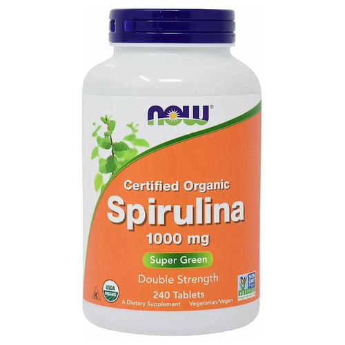 ������ ������ �������� NOW Sertified organic Spirulina, 380 �, 1000 ��, 240 ��. ����