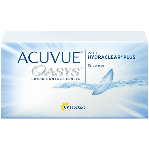 ������ ������ ���������� ����� ACUVUE OASYS with HYDRACLEAR PLUS.., 12 ��., R 8,8, D +4,5, 1 ��. ����