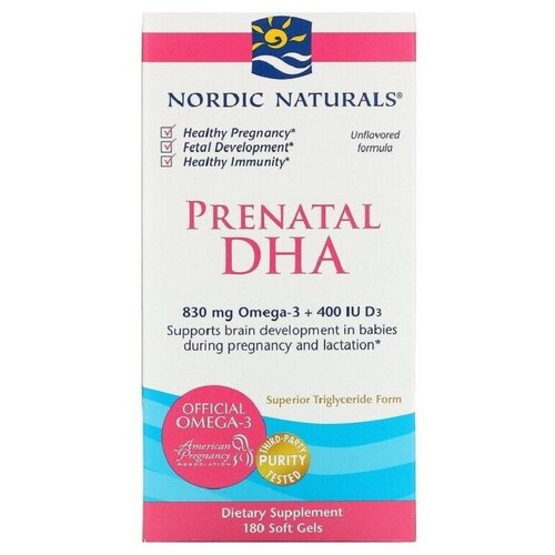 ������ ������ Nordic Naturals Prenatal DHA 180 ���� (Nordic Naturals) ����