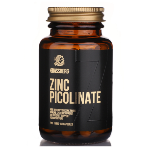 ������ ������ Grassberg Zinc Picolinate ����., 15 ��, 60 ��. ����
