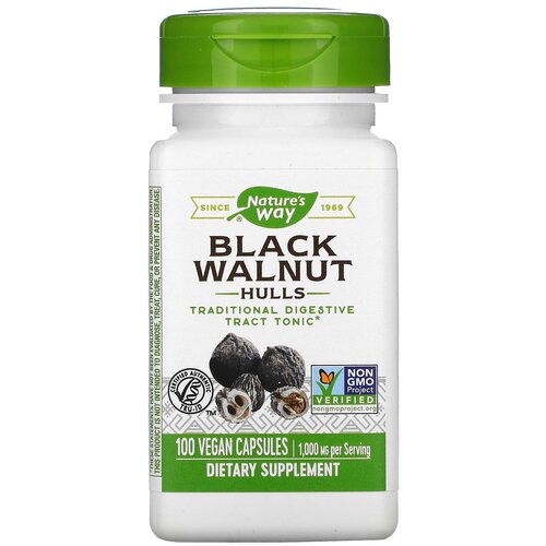 ������ ������ ������� Nature's Way Black walnut Hulls, 110 �, 100 ��. ����