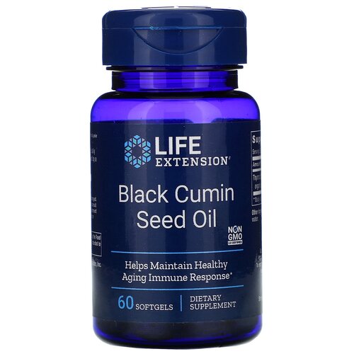������ ������ ������� Life Extension Black Cumin Seed Oil, 80 �, 60 ��. ����