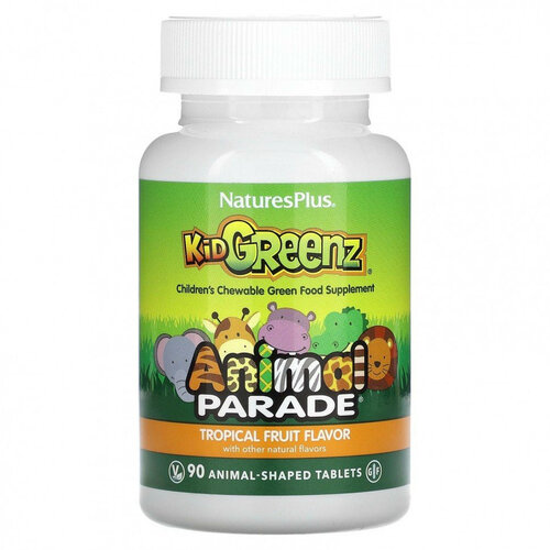������ ������ �������� Natures Plus Animal Parade Kid Greenz, 190 �, 90 ��. ����