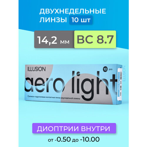 ������ ������ ���������� ����� ILLUSION Aero Light, 10 ��., R 8,7, D -5,25, 1 ��. ����