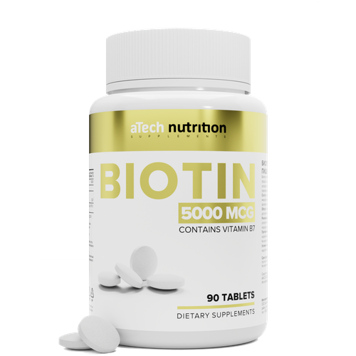 ������ ������ ������ / BIOTIN aTech nutrition 90 �������� ����