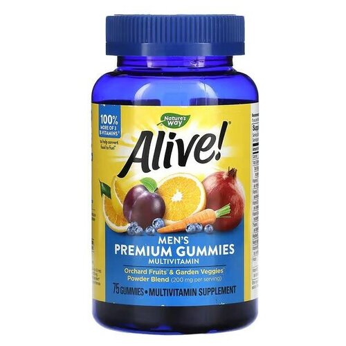 ������ ������ �������� Nature's Way Alive! Men's, 320 �, 75 ��. ����