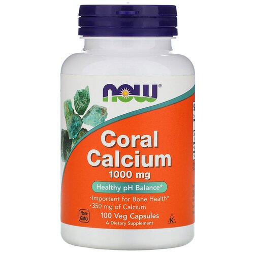 ������ ������ ������� NOW Coral Calcium 1000 ��, 100 �, 1000 ��, 100 ��. ����