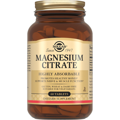 ������ ������ SOLGAR Magnesium citrate, 60 �������� / ������ ������ ����