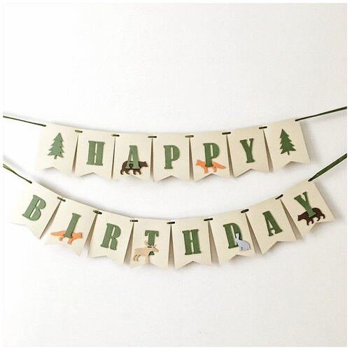 ������ ������ �������� �������� Happy Birthday �� ������������� ������� ������ �������� ����