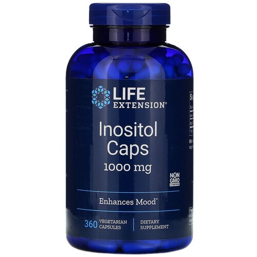 ������ ������ ������� Life Extension Inositol, 400 �, 1000 ��, 360 ��. ����