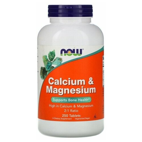 ������ ������ �������� NOW Calcium & Magnesium, 760 �, 100 ��, 250 ��. ����