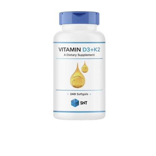 ������ ������ ������� D3+K2 SNT Vitamin D-3 & K-2 240 ������ ����
